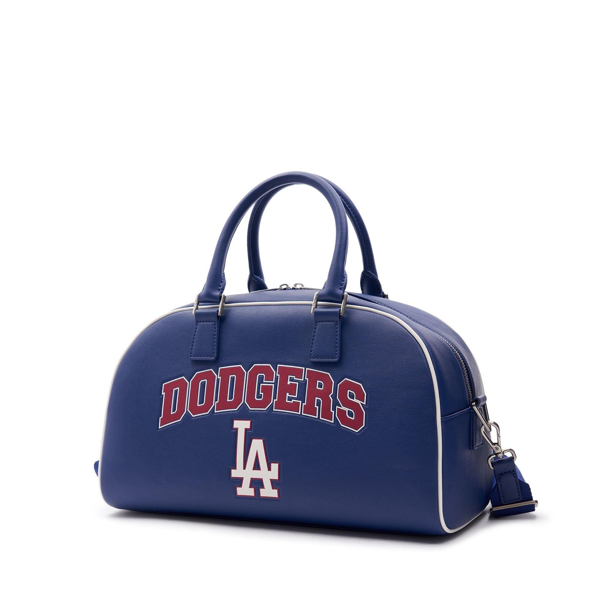 MLB Big Dia Monogram Jacquard Large Tote Bag LA Dodgers Navy