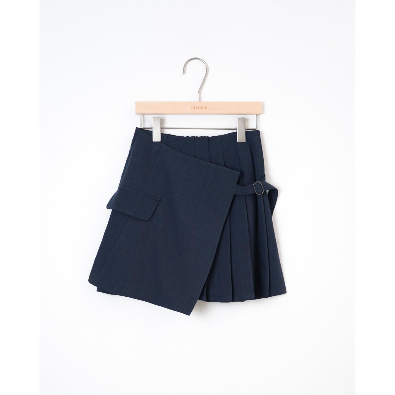 新作の商品 【CLANE】ATTACH FLAP SKIRT 新品未使用 - スカート