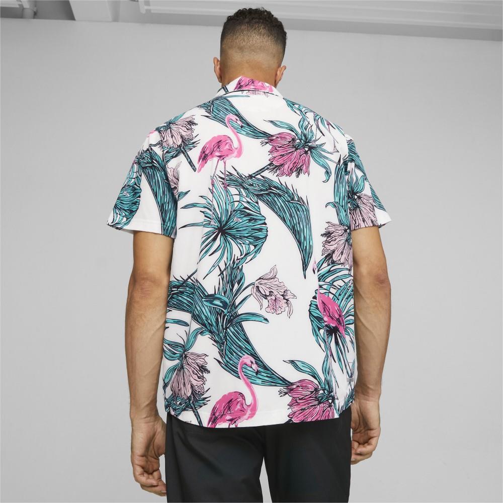 Puma button down golf shirt deals