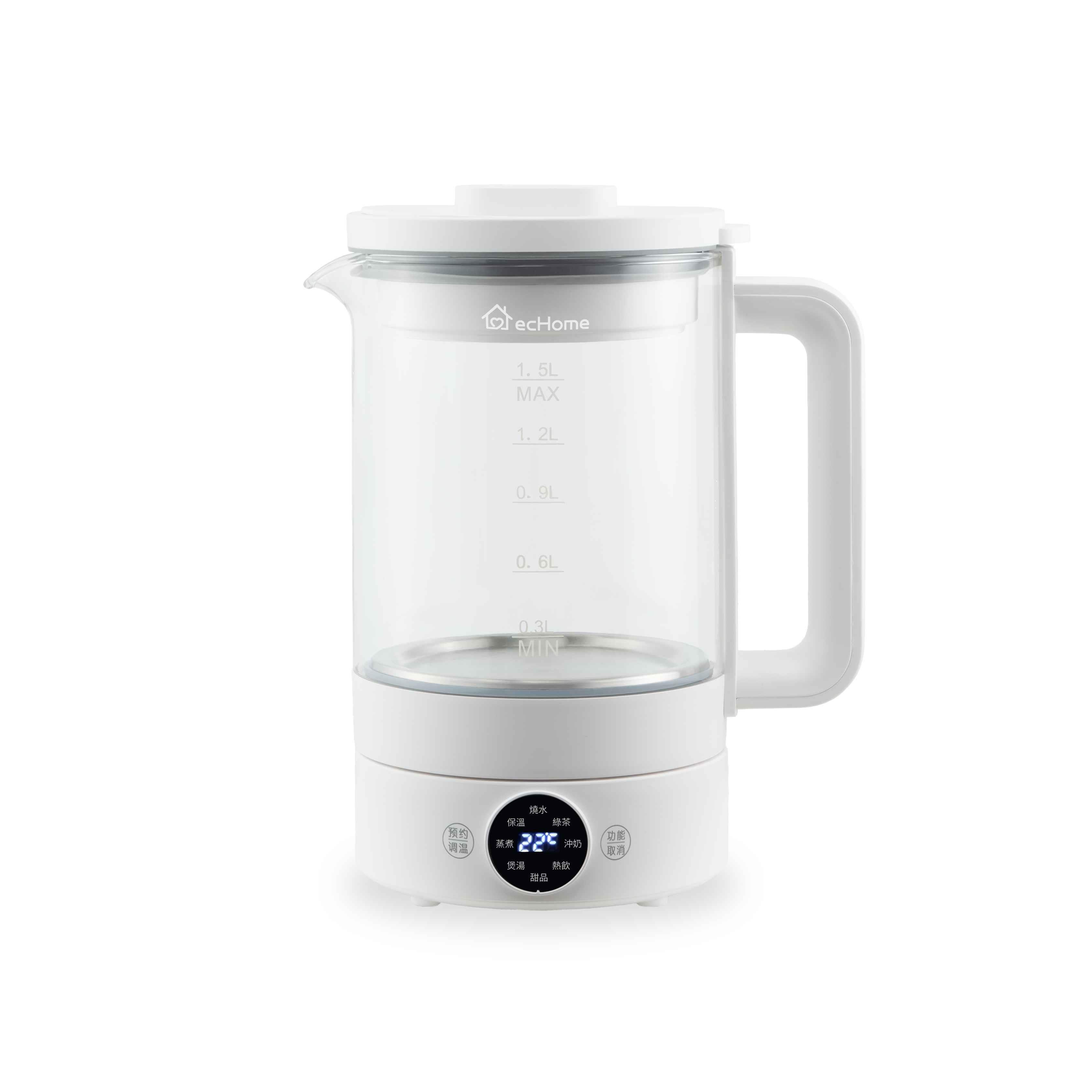 多功能養生壺(附茶隔蒸架燉盅)｜MHK850 | 熱銷推薦| 億世家ecHome