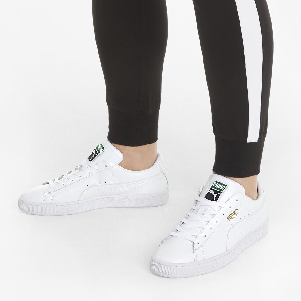 PUMA★BASKET PLATFORM★レザー★プラットフォーム★WHITE&BLACK puma-basket-platform-trace-