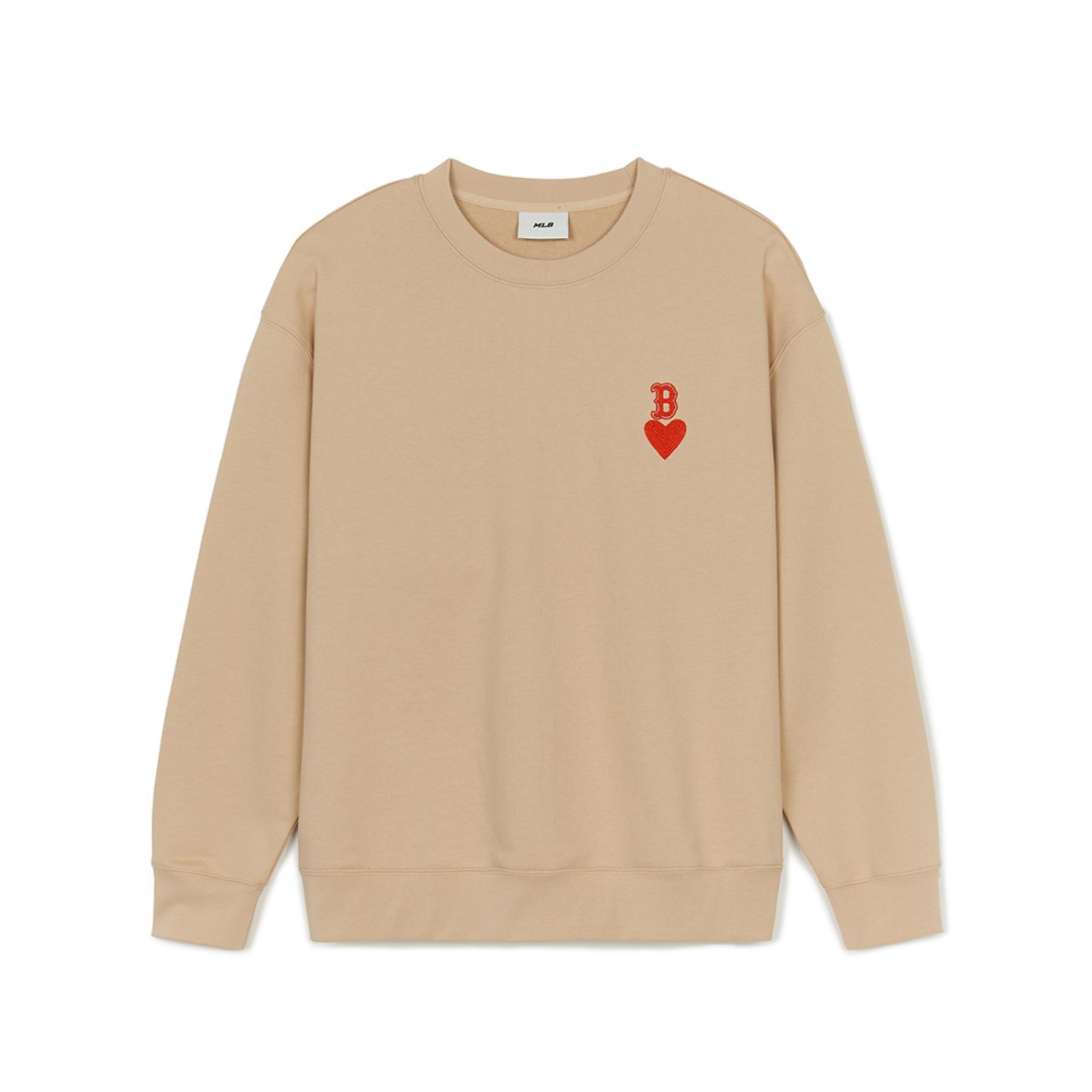 Mlb sweatshirt with heart deals