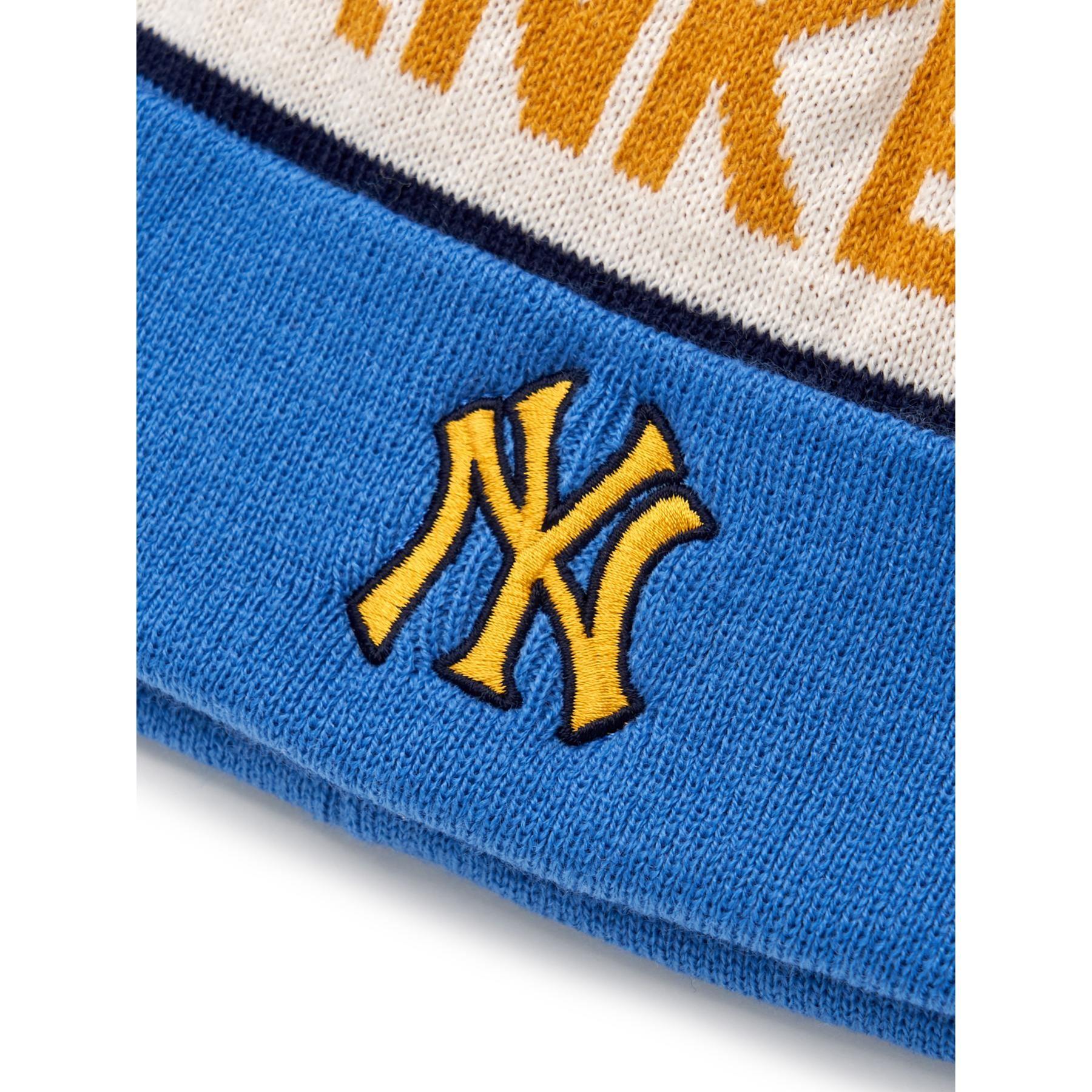 ◆MLB Korea◆ Candy Mid Beanie LA Blue 3ABNBM146-07BLS Beanie - MLB KOREA