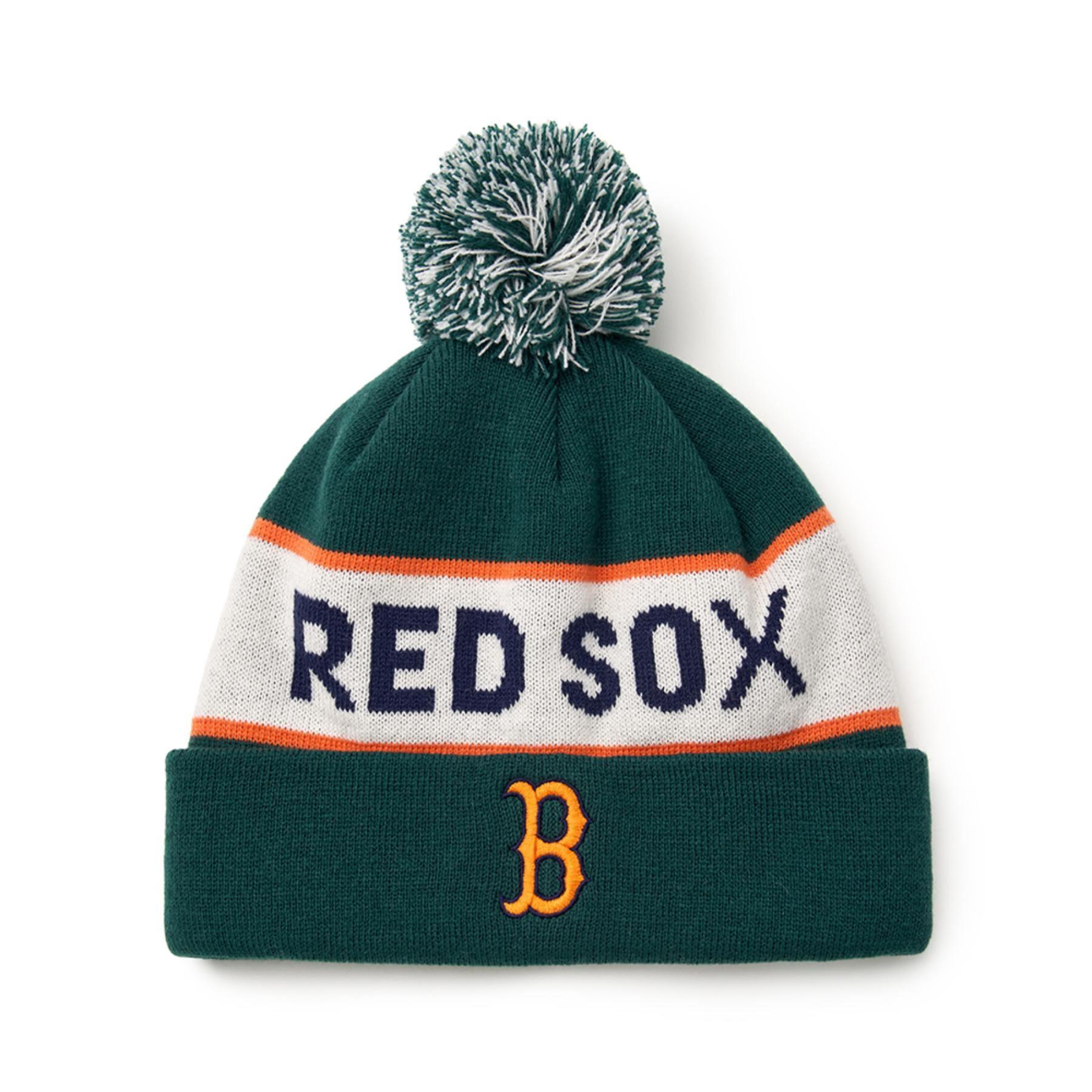 ◆MLB Korea◆ Basic Premium Winter Padding Trooper Earring C VIPPER Men Beanie Knit Skull Cap Warm Stocking Hat Guys
