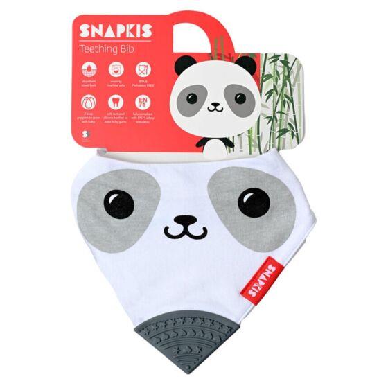SNAPKIS 口水肩連牙膠 - 熊貓
