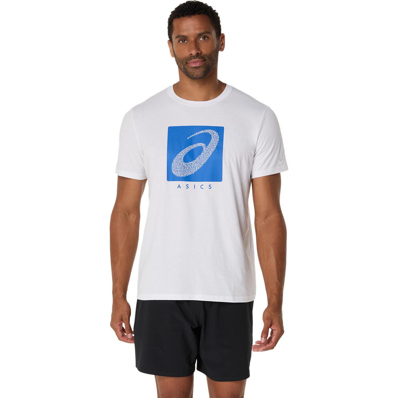 ASICS GRAPHIC COTTON BLEND TEE｜MEN｜2031E975-100