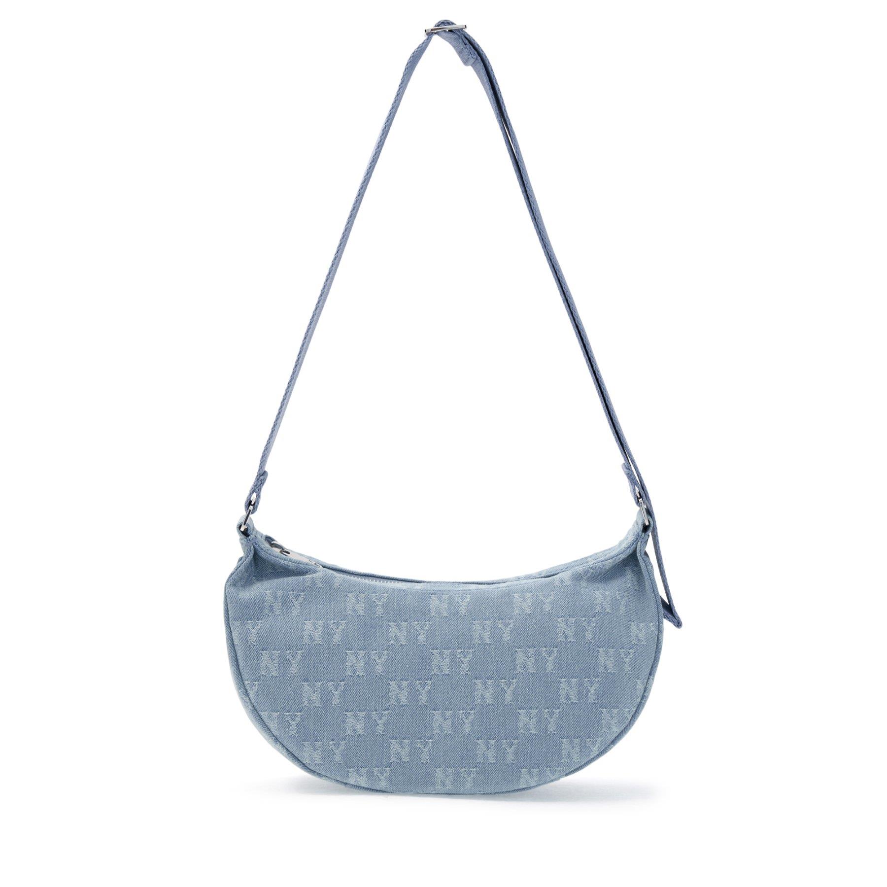 【韓国】MLB■NYLON CARGO BAG■送料込 KONBU Nylon Shoulder “BANANA” Bag