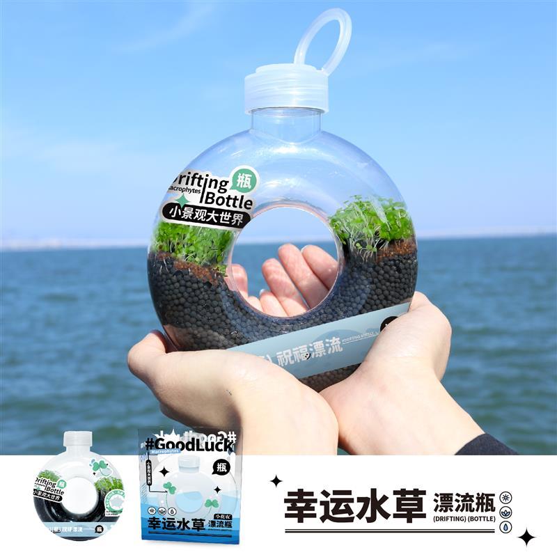 種植套裝-幸運水草漂流瓶種植盒