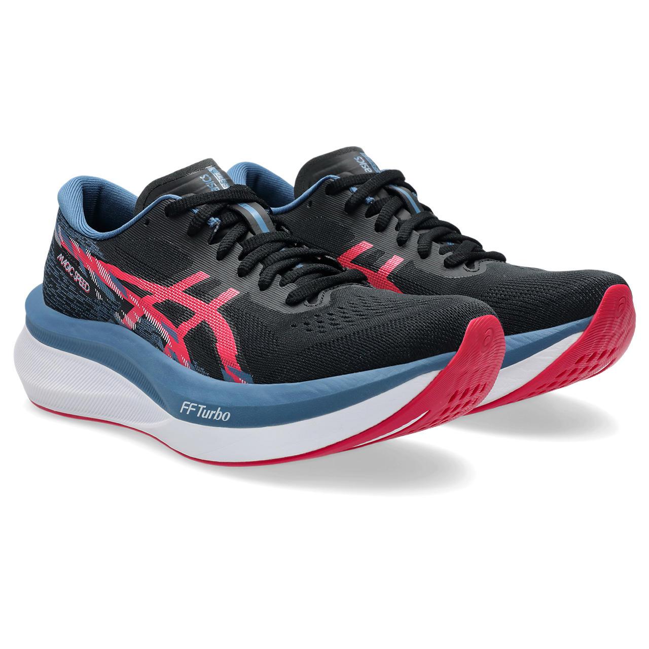 スパイク・シューズ ASICS MAGIC SPEED 4 25cm MAGIC SPEED 4 | BLACK/TRANQUIL TEAL | メンズ ランニング