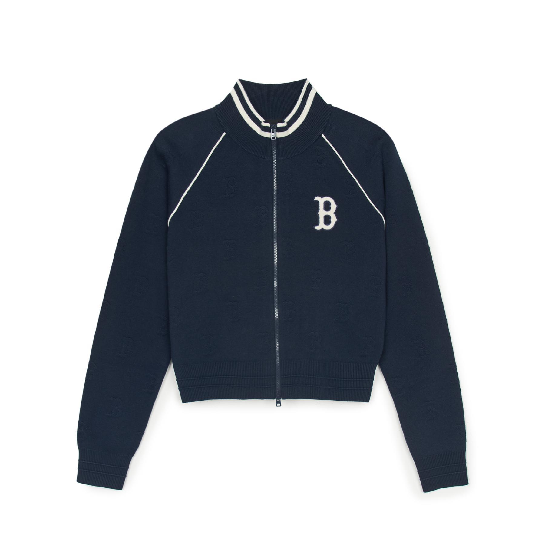 ☆人気☆【MLB】☆W's Dia Monogram Crop Eco Fur Jumpe.r☆ ☆人気☆【MLB】☆W's Dia Monogram Crop Eco Fur Jumpe.r