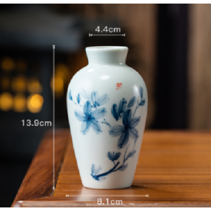 花器 約27cm 陶瓷花器-028-1 白瓷D4xH13.9cm 3/26 | 熱銷推薦| Brighten-Mall