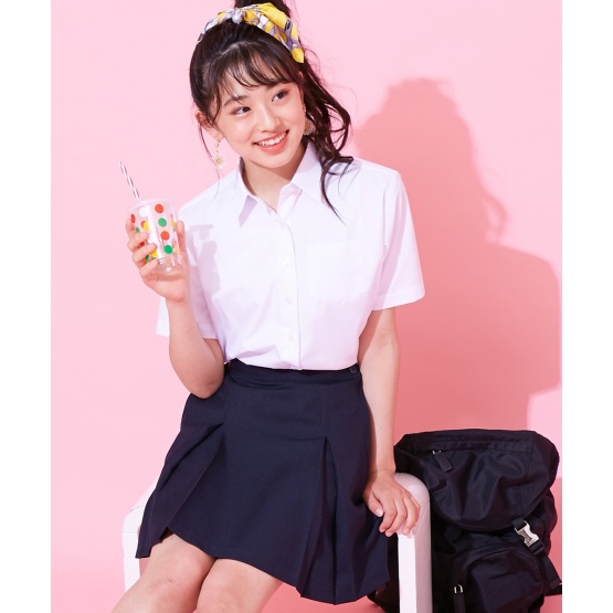 Nissen 短袖制服上衣(女孩，青少年)(日本童裝) NSBLC0119B0024
