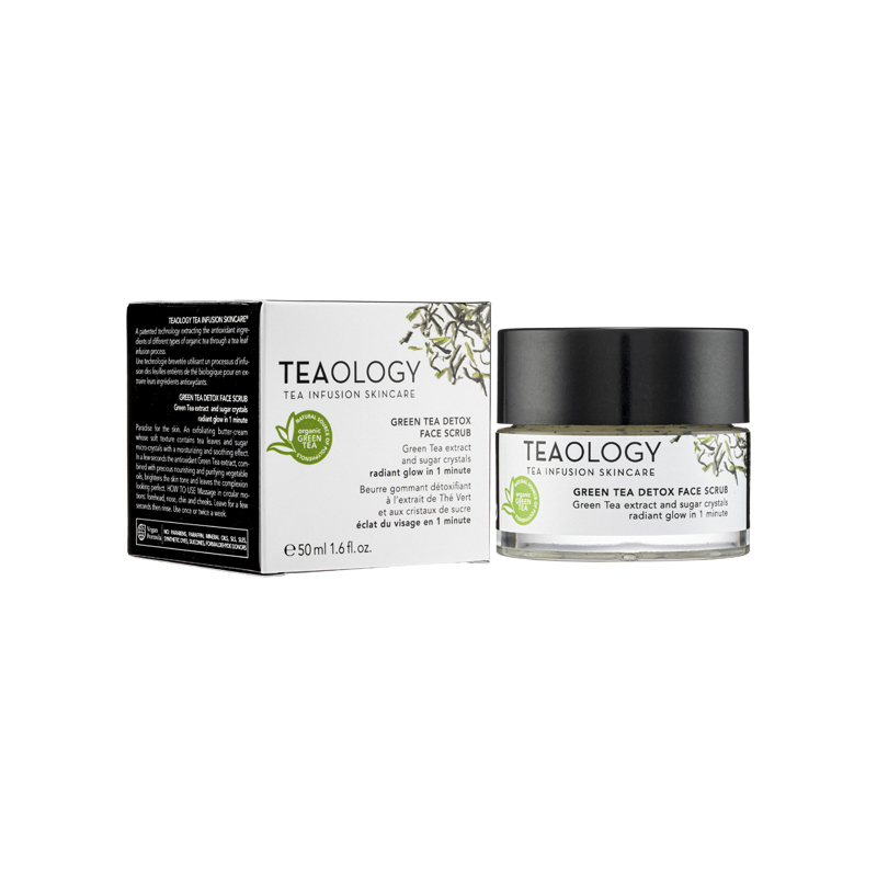 Exclusive】Teaology Green Tea Detox Face Scrub 50ml Sasa