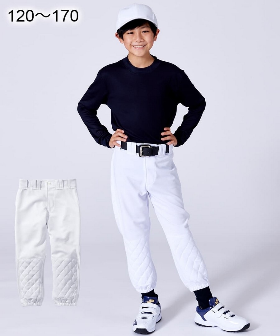 Nissen 棒球長褲(小腿加固縫製)(男孩，青少年) (日本童裝) NSVTU0121A0008