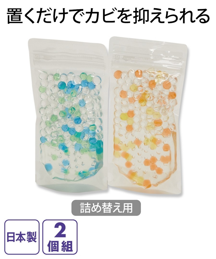 nissen (日本製) 生物防霉凝膠補充包2袋組 (日本家品) NSCAL0221A0003