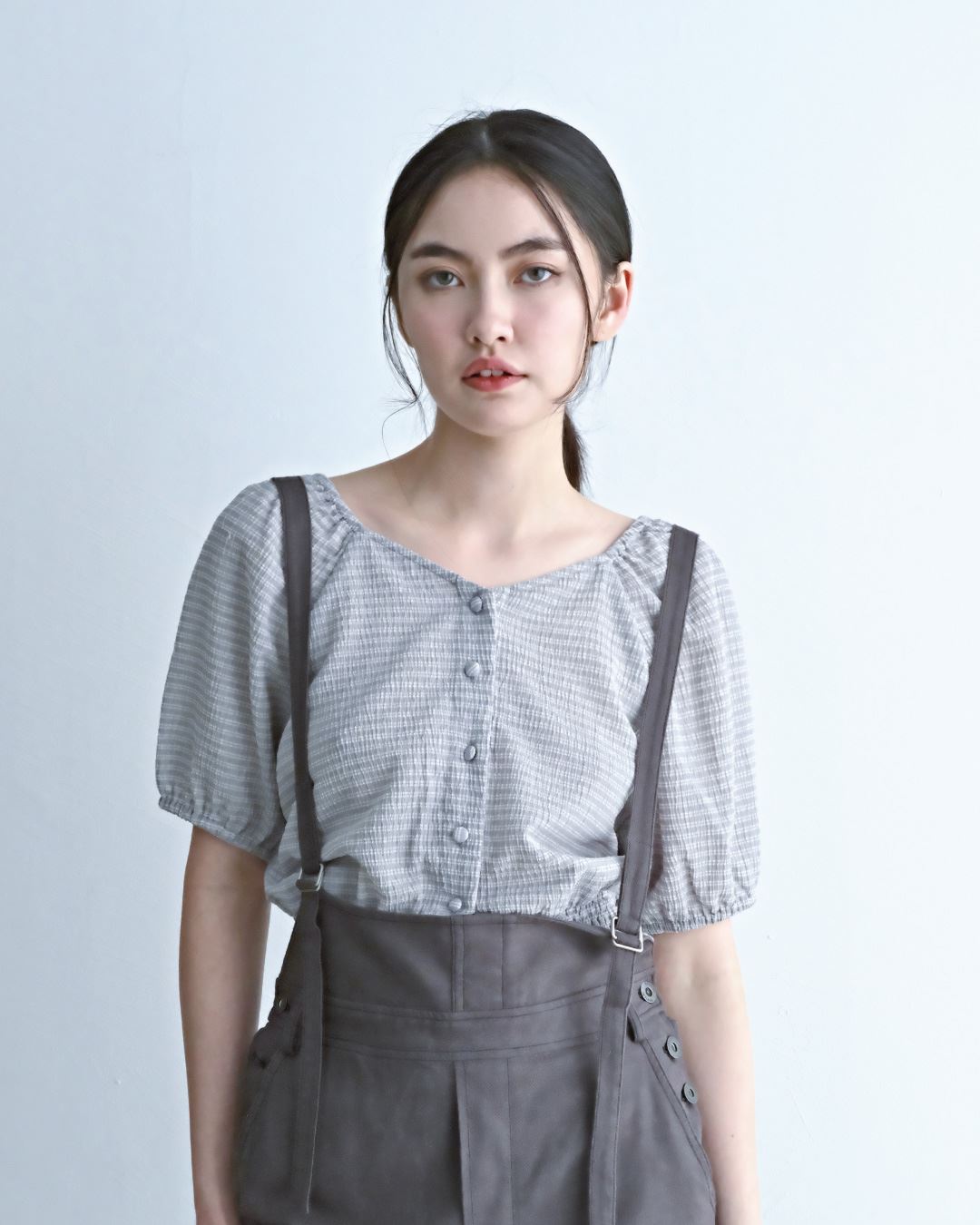 Washed Linen Dungaress_1