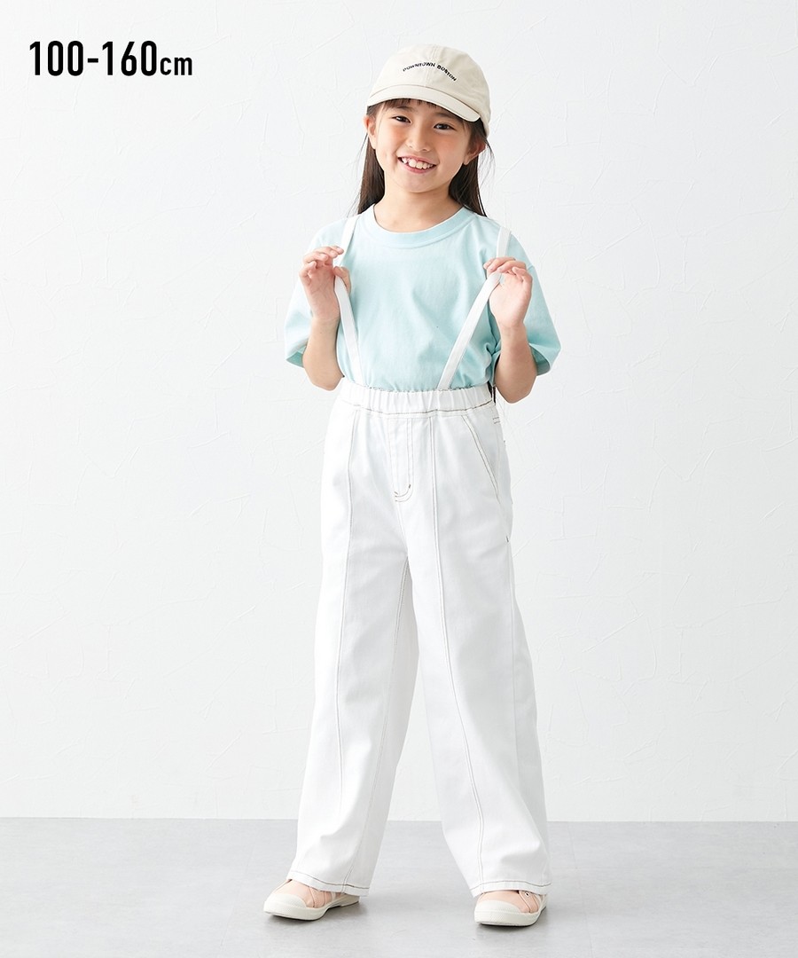 Nissen 附可拆式吊帶長褲(女孩，青少年) (日本童裝) NSVXA0123D0016 SS23