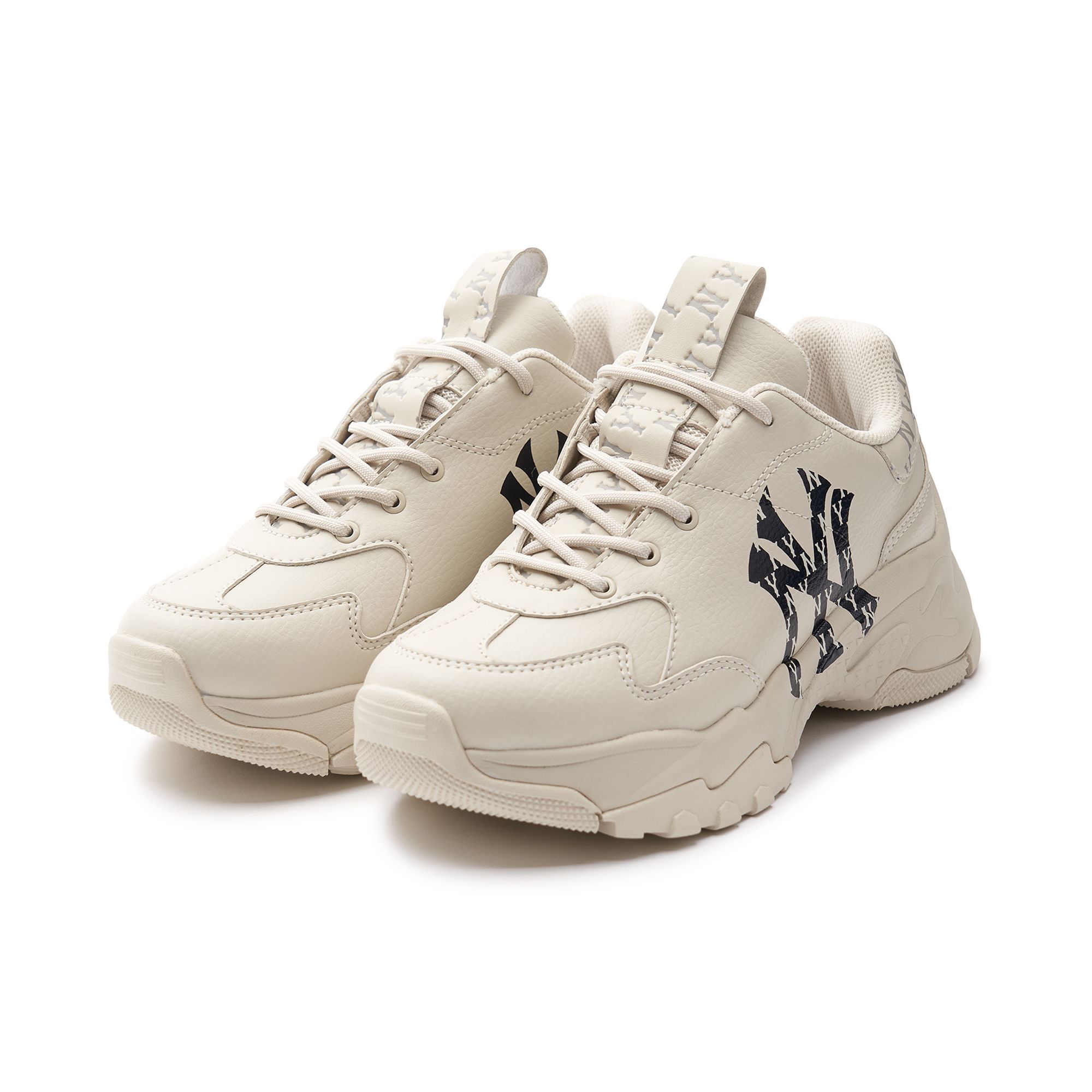 MLB■Chunky Classic Base Hill Monogram ■送料込 Giày MLB Chunky Classic Base Heel Monogram New York Yankees