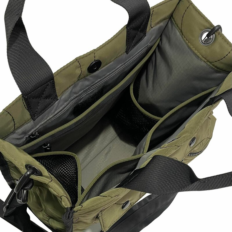 2-Way Tote Bag (Green)_4