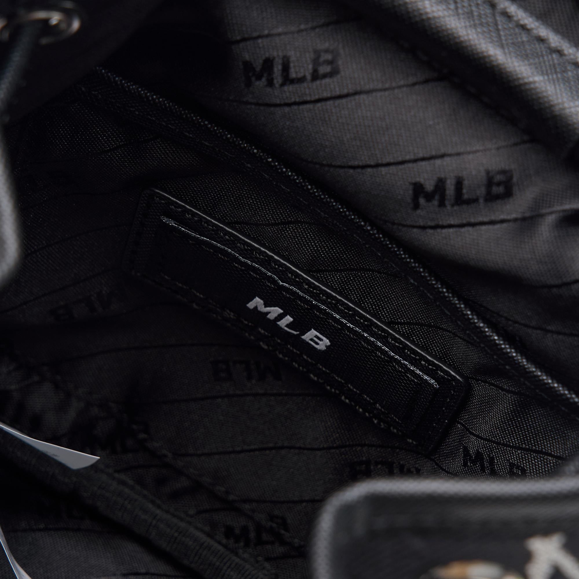 ☆関税込☆MLB★Classic Monogram Jacquard Mini Backpack★ Genuine MLB Classic Monogram Card Mini Backpack NY (BLACK