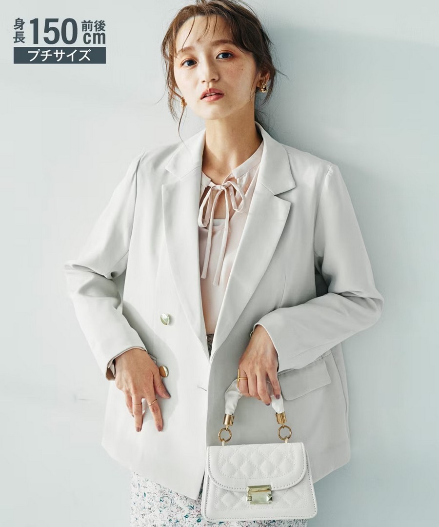 nissen [嬌小尺寸]西裝外套 (日本女裝) NSVXA0123D0018 SS24