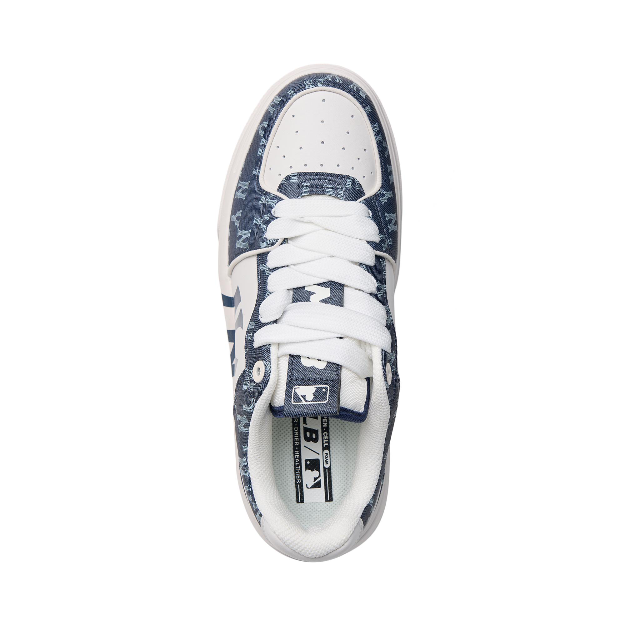 MLB KOREA■人気 新作 Chunky Liner Denim Monogram SL CHUNKY LINER DENIM CLASSIC MONOGRAM NEW YORK YANKEES