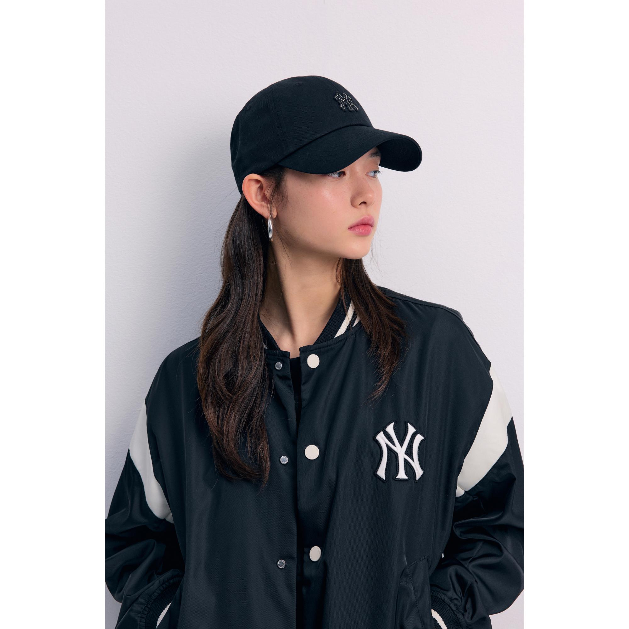 ★MLB Korea★ Rookie Unstructured Ball Cap NY Black 3ACP7701 MLB Unisex Rookie Unstructured Ball Cap NY 3ACP7701N-50BKS