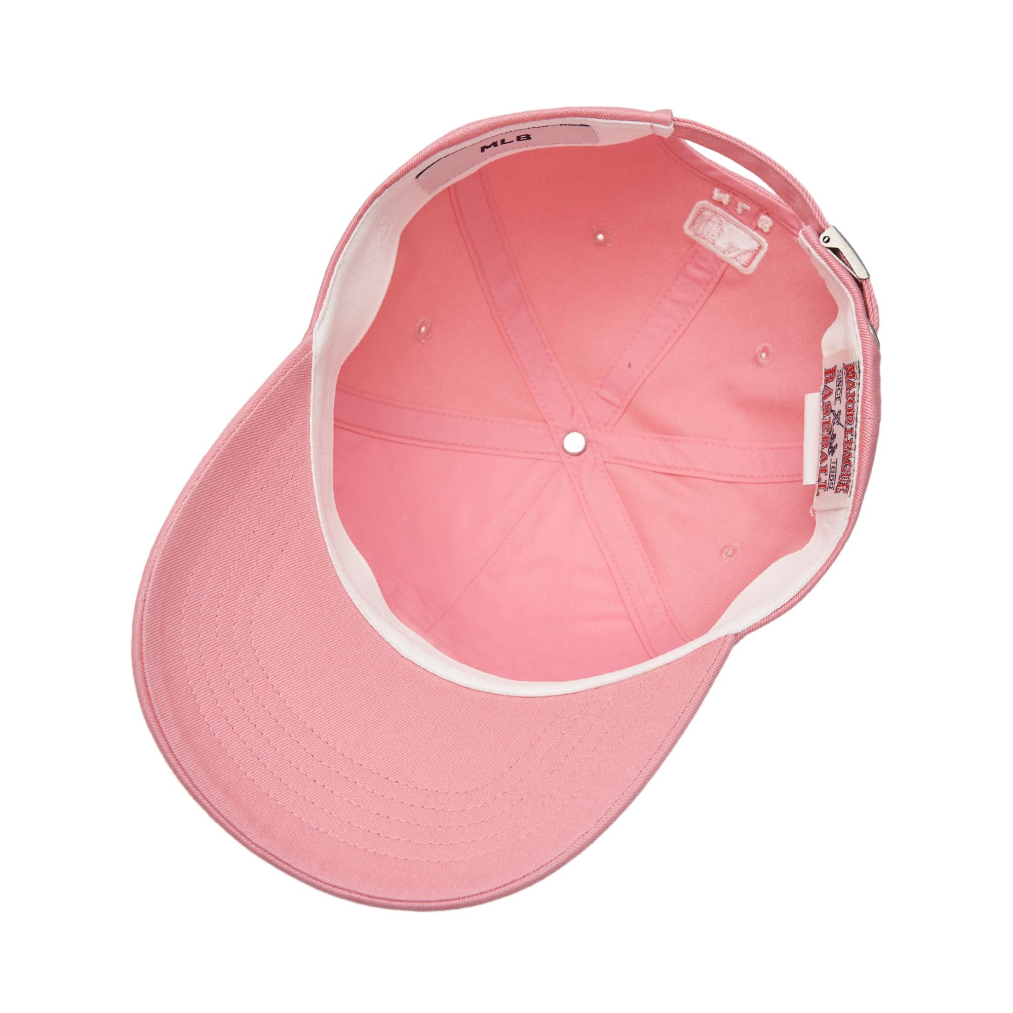 キャップ MLB Korea Basic Washed Unstructured Ball Cap NY DRed 3ACPVV1 BASIC WASHING UNSTRUCTURED BALL CAP NEW YORK YANKEES