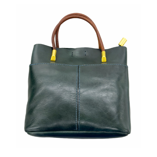 WANG LEA SOFT LEA 2 POCKET TOTE BAG_0