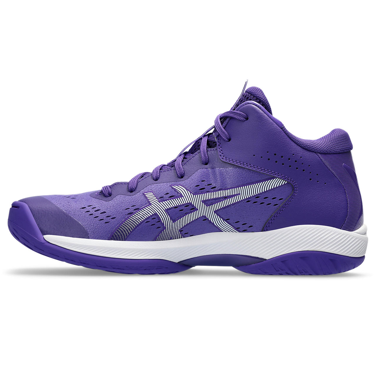 asics　GEL HOOP V16(102)25cm ASICS GELHOOP V16 1063A078 102 White Gentry Purple