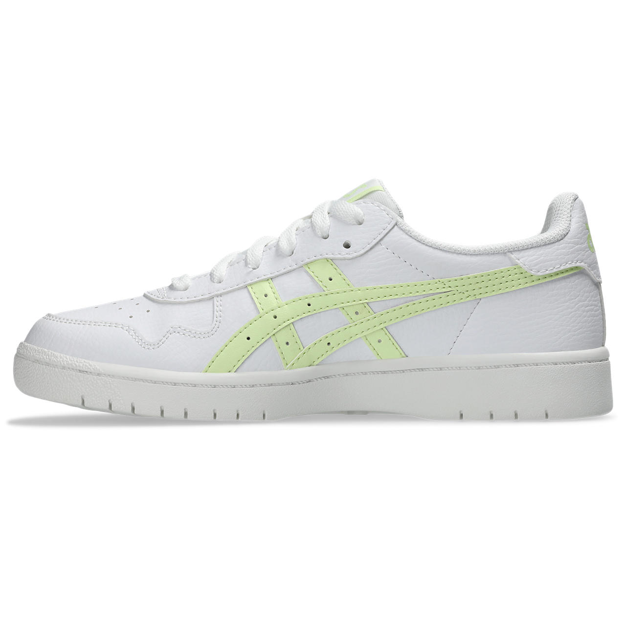 AＳI CＳ　PREST IG E IY T E27cmワイド JAPAN S | Unisex | White/Khaki Beige | Sportstyle Shoes