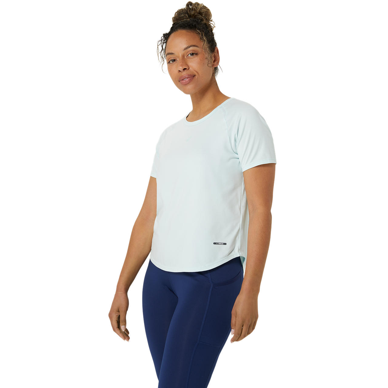 ASICS ACTIBREEZE Tシャツ タイツ 上下セット レディースXS Women's Tops & T-Shirts | ACTIBREEZE SHORT SLEEVE TOP