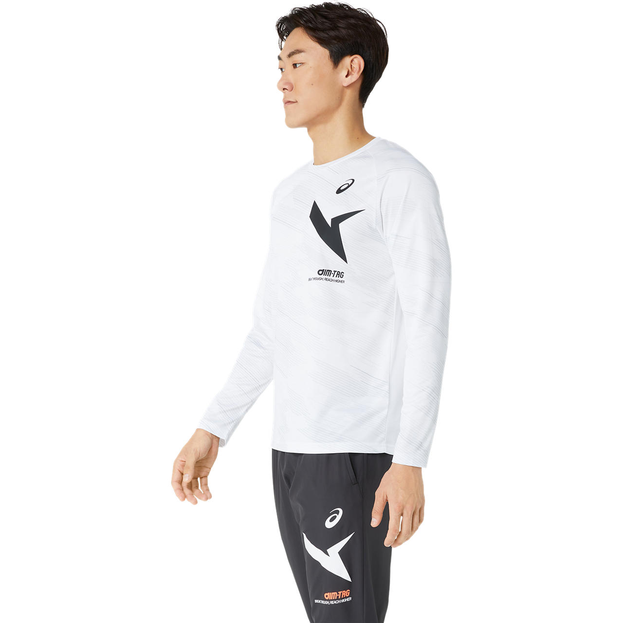 AIM-TRG DRY GRAPHIC LONG SLEEVE TEE｜男子｜2031E716-100_1
