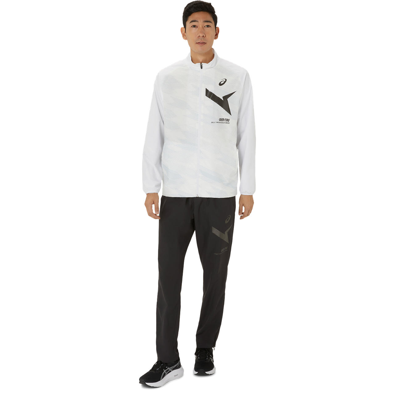 Men's Jackets | AIM-TRG MESH GRAPHIC WINDBREAKER JACKET | ASICS