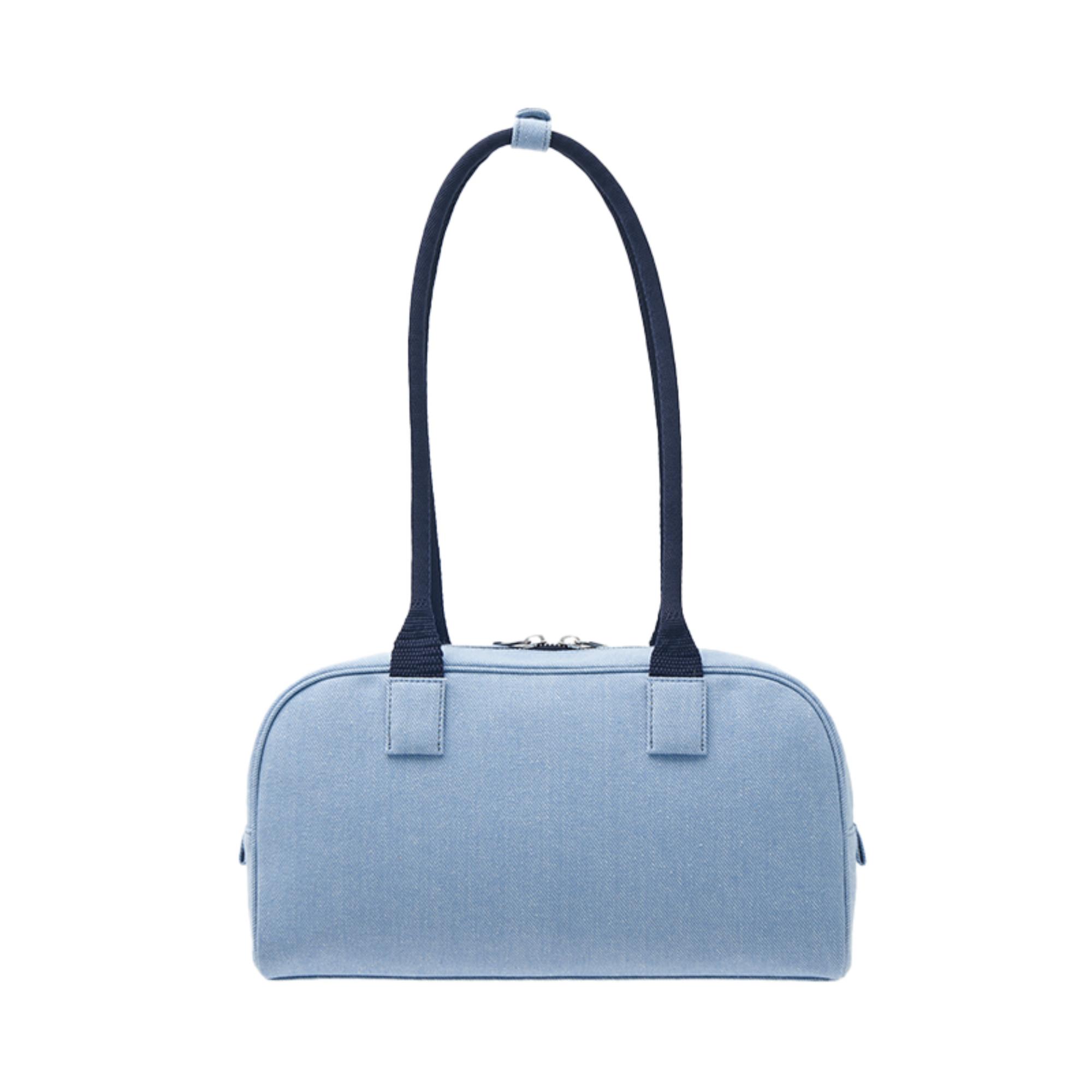 VARSITY CURSIVE DENIM SHOULDER BAG NEW YORK YANKEES