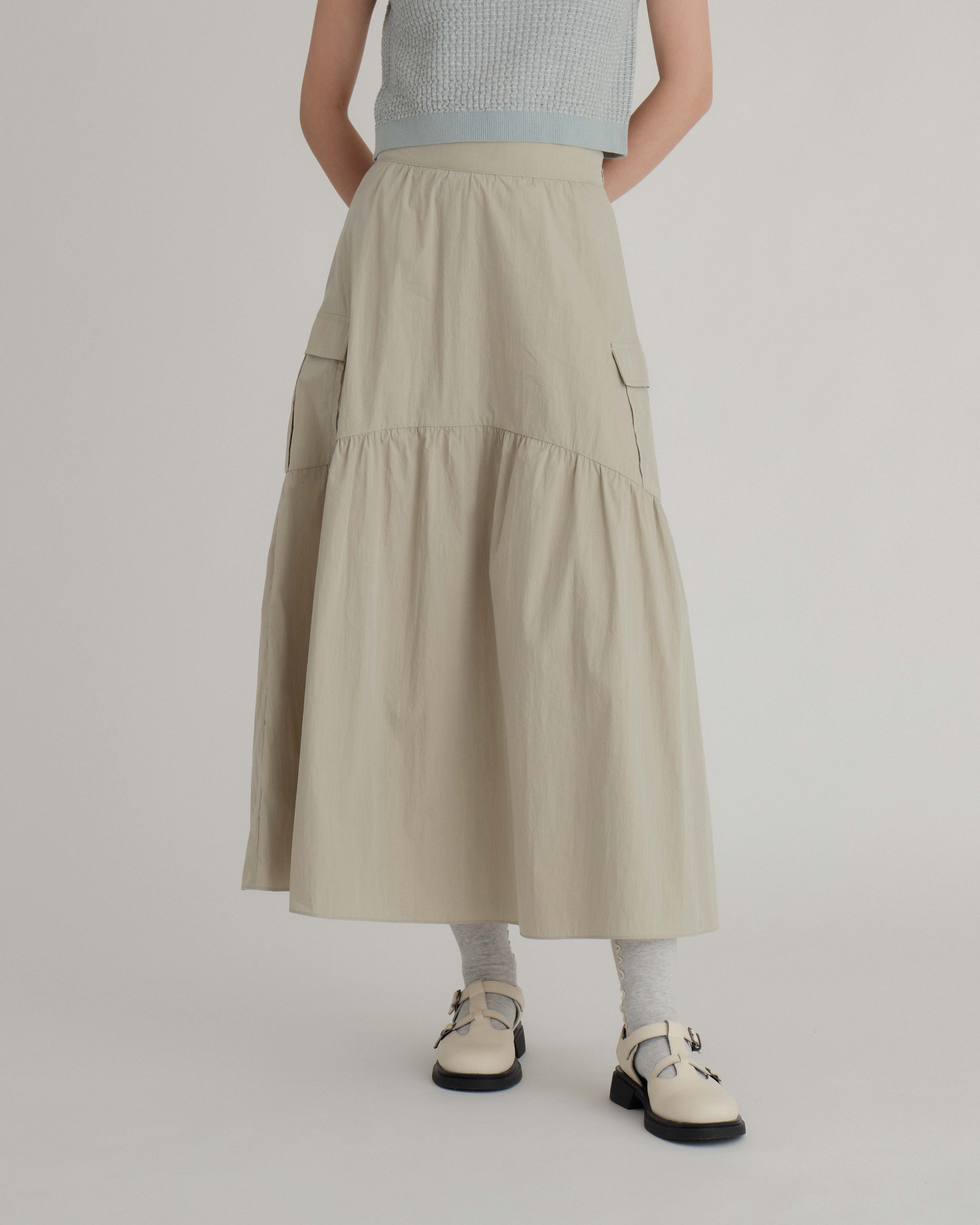 Cargo Pocket Skirt_1