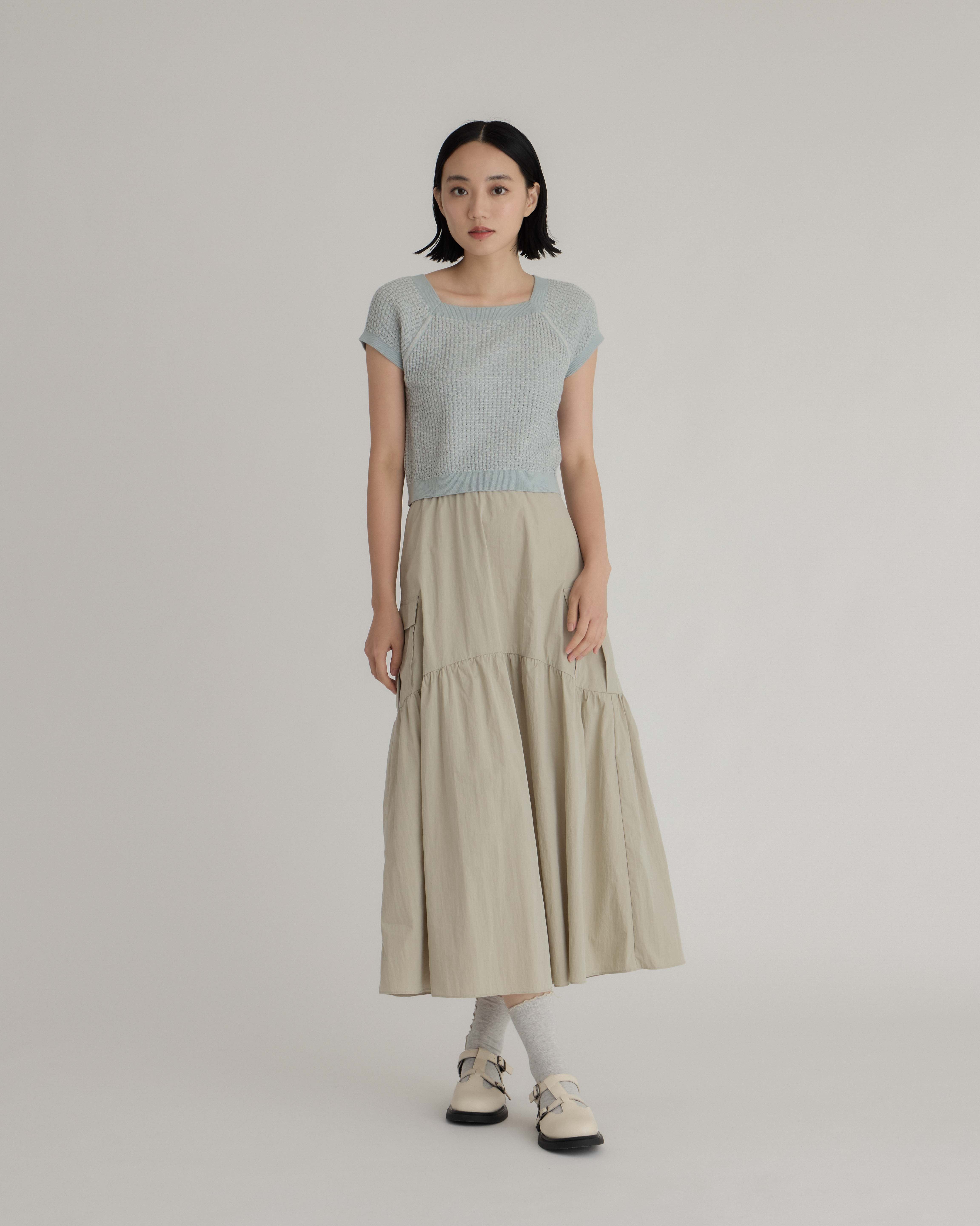 Cargo Pocket Skirt_3