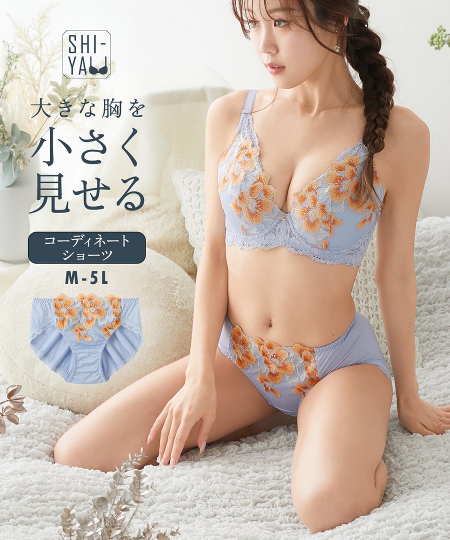 nissen 大花蕾絲內褲 (日本女裝大尺碼內衣) NSCFC0324E0002 FW24
