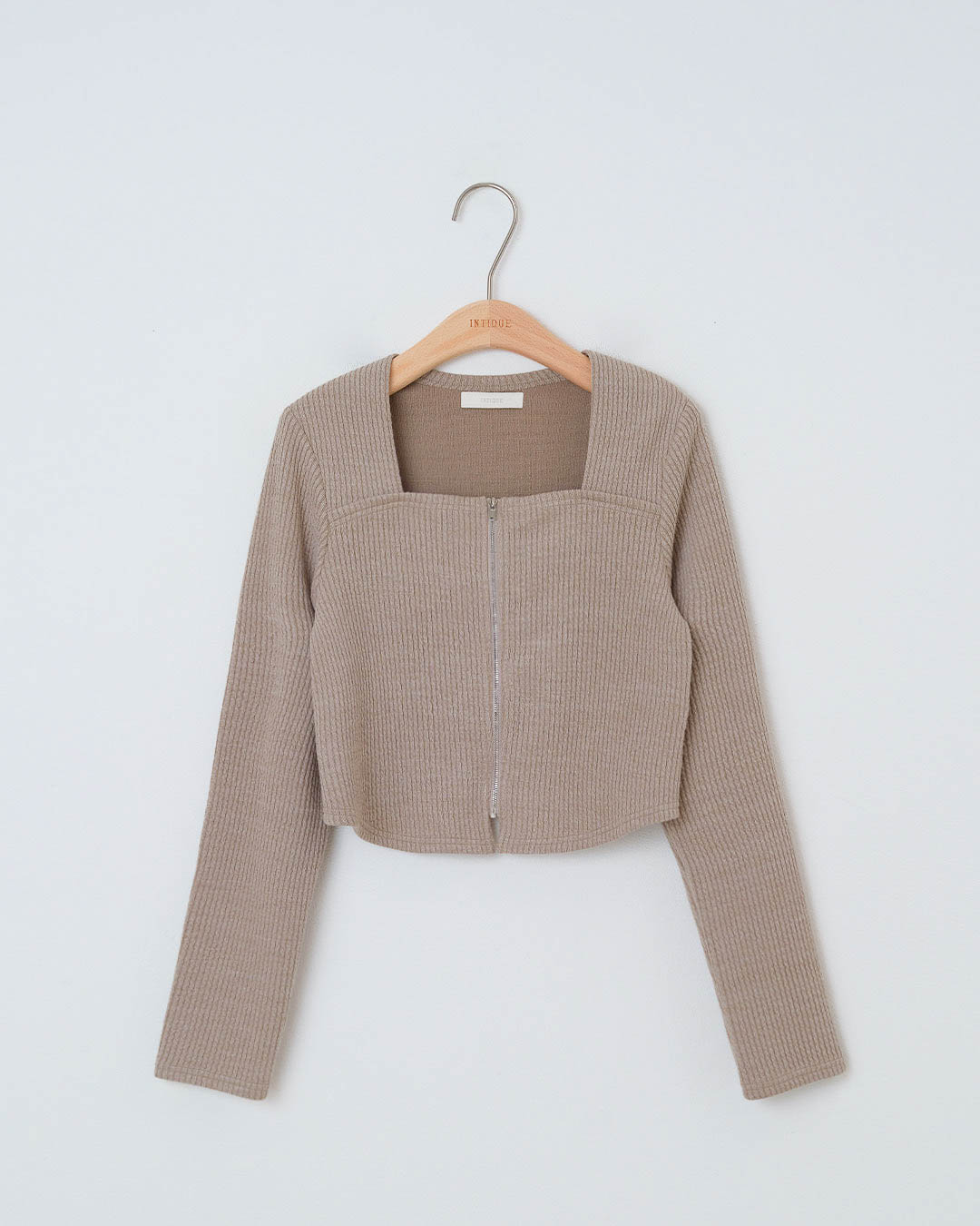 Zipped Square Neck Top_4
