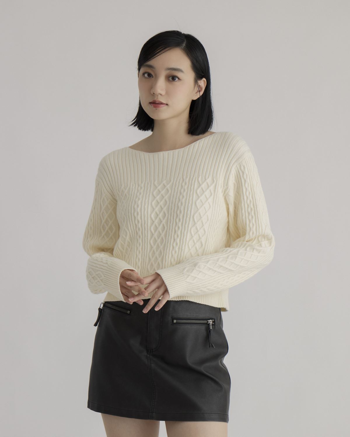 Boat Neck Sweater_0