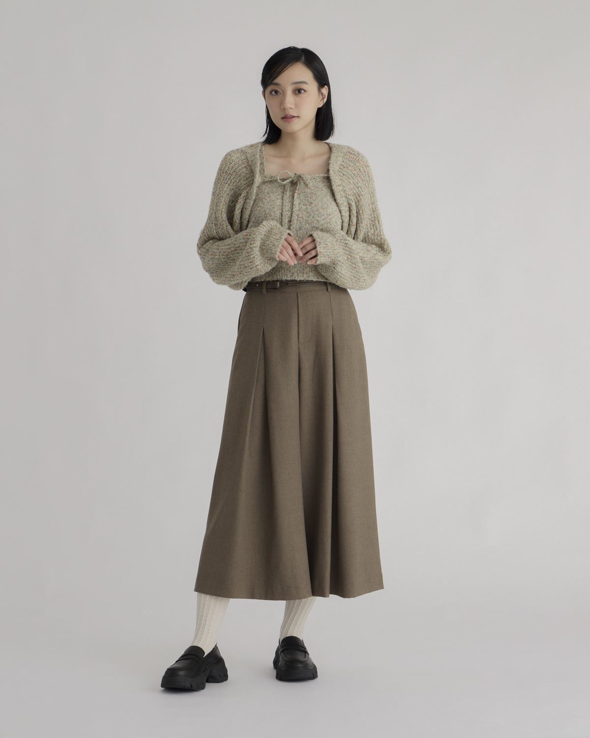Melange Sweater Twin Set_2