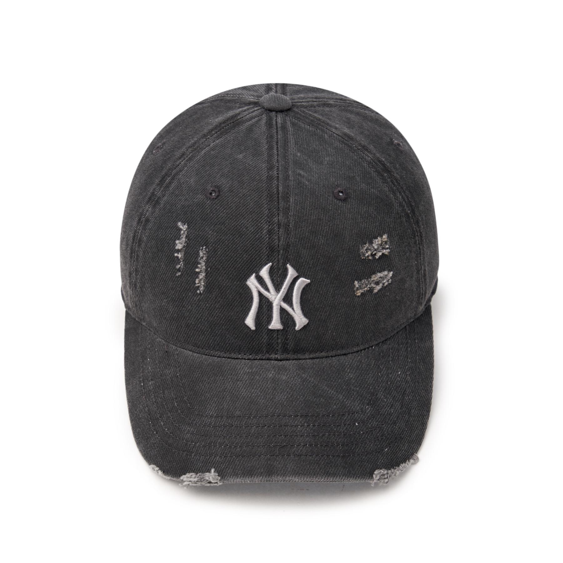 DAMAGE WASHING UNSTRUCTURED BALL CAP NEW YORK YANKEES