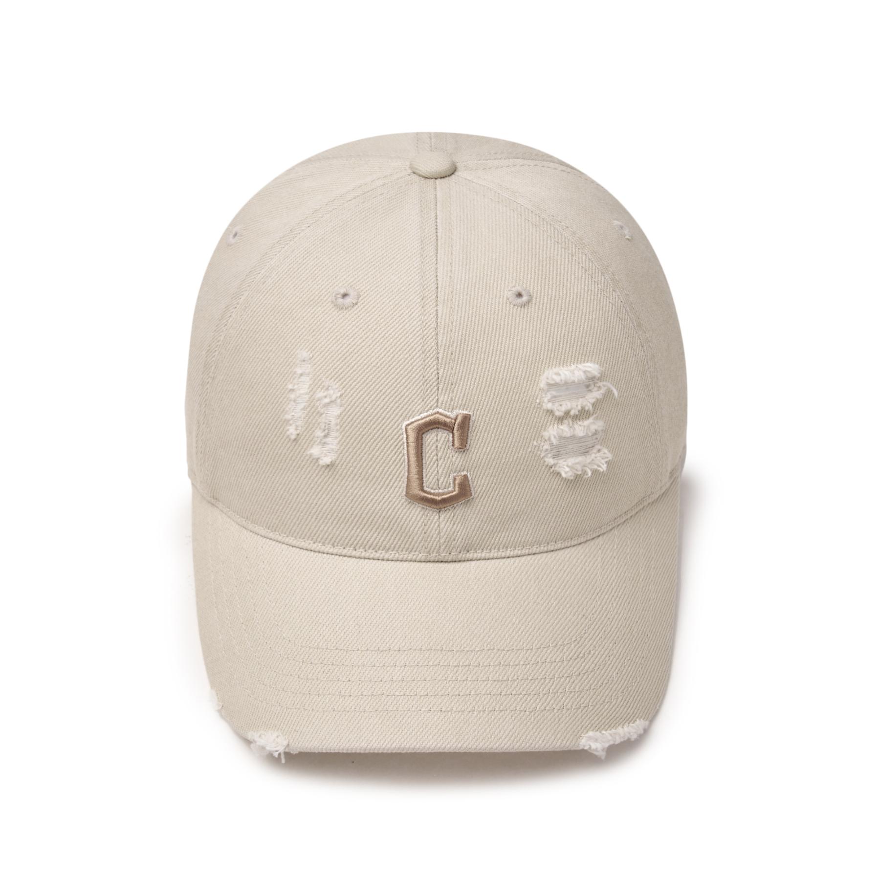 DAMAGE WASHING UNSTRUCTURED BALL CAP CLEVELAND GUARDIANS