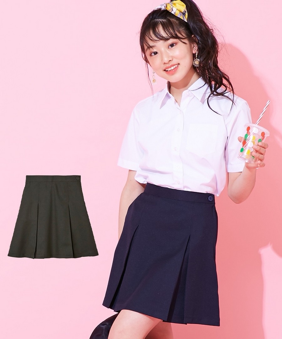 Nissen 校服式短裙(女孩，青少年) (日本童裝) NSAJI0124N0001 FW24