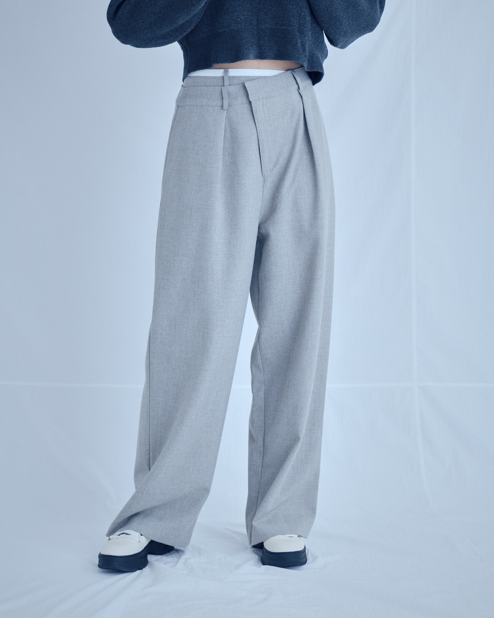 Layered Straight Pants_0