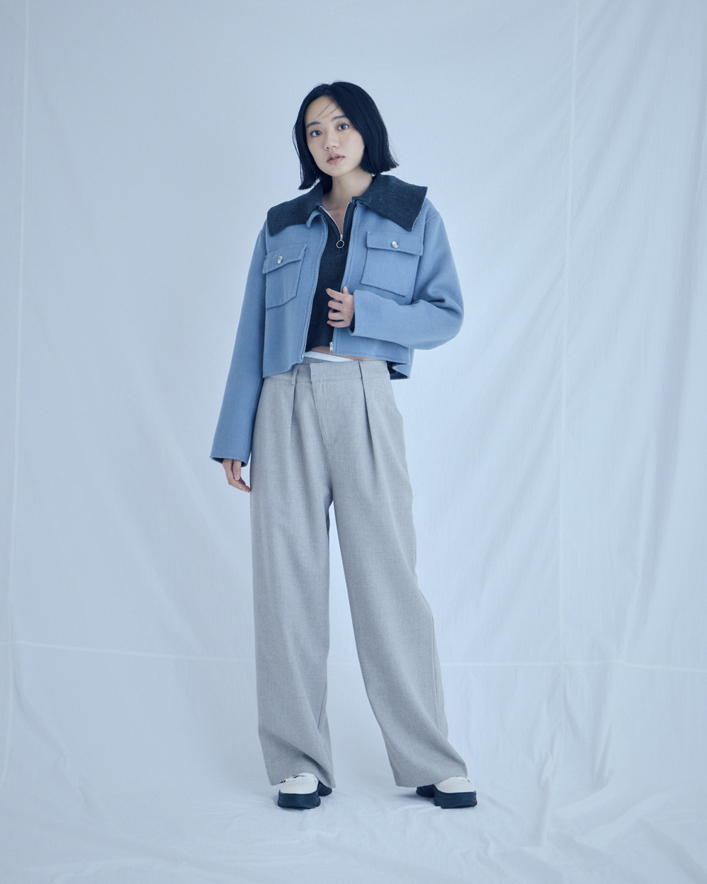Layered Straight Pants_1