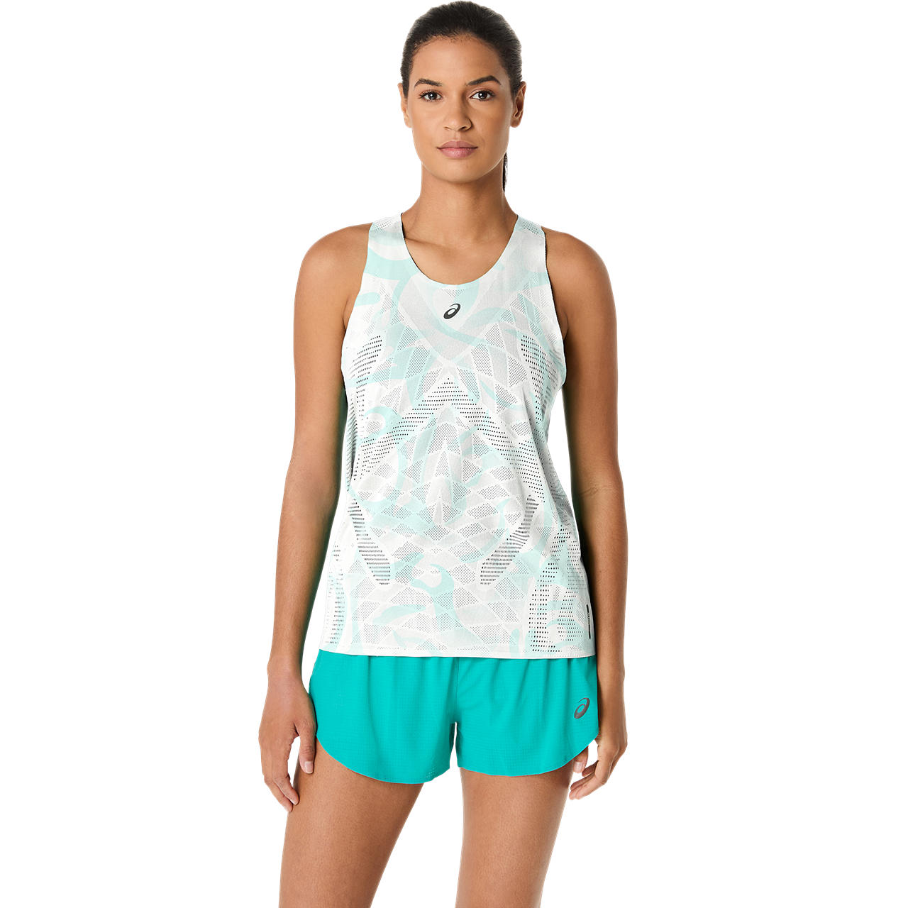 Women's Tops & T-Shirts | METARUN AOP TANK | ASICS Hong Kong