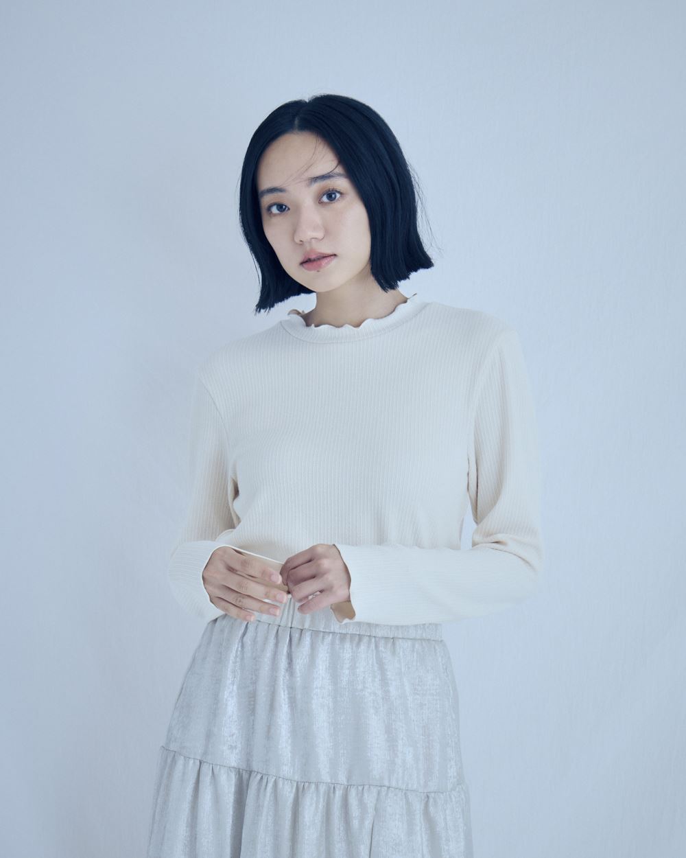Babylock High Neck Tee_0