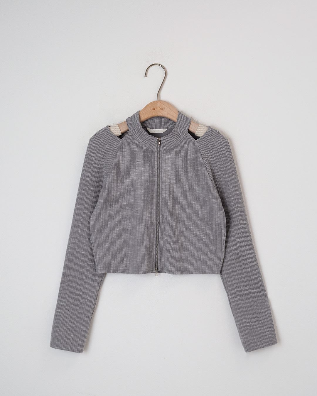 Cut Out Zip-up Top_4