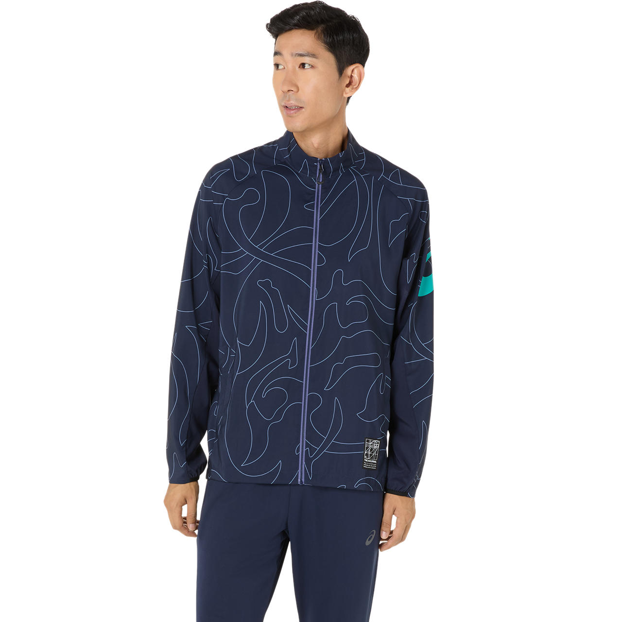 Men's Jackets | COOL GRAPHIC SUMMER WOVEN JACKET | ASICS